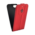 Кожаный чехол для iPhone 7 Ferrari Flip Montecarlo