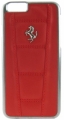 Кожаный чехол-накладка для iPhone 6 Plus / 6S Plus Ferrari 458 Hard