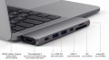 USB-хаб Satechi Aluminum Type-C Pro Hub Adapter для MacBook Pro 13”/15” 2016