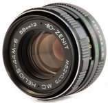 Объектив МС Гелиос 44М-6 58мм F2 для Canon EOS-M