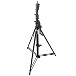 Стойка KUPO 483BT 3 SCT Wind-Up Stand w/Auto Self-Locking Device Black (181-380 см) с редукторной колонной